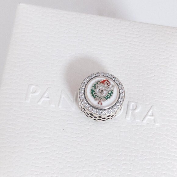 Pandora Disney Winnie the Pooh Tigger Holiday Charm Bead - Picture 7 of 7